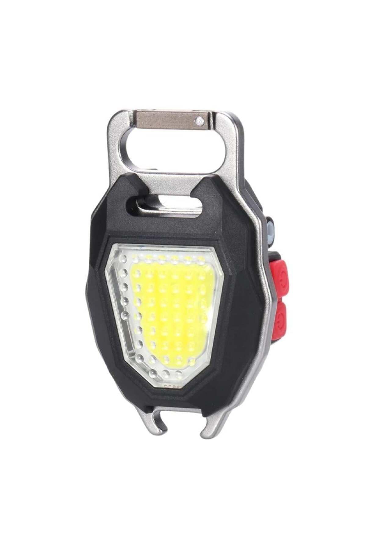 hayal oyuncak atölyesi Powermaster W5154 Şarjlı 6 Aydınlatma Mod Mıknatıslı Cob Led Işldak Anahtarlık