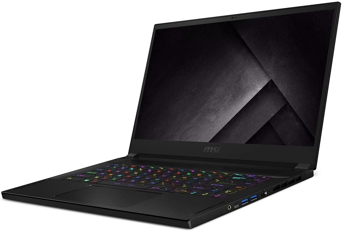 MSI GS66 Stealth 15.6" 240Hz 3ms Ultra Thin and Light Gaming Laptop Intel Core i7-10750H RTX2070 Max-Q 16GB 1TB NVMe SSD Win10 VR Ready (10SF-683)