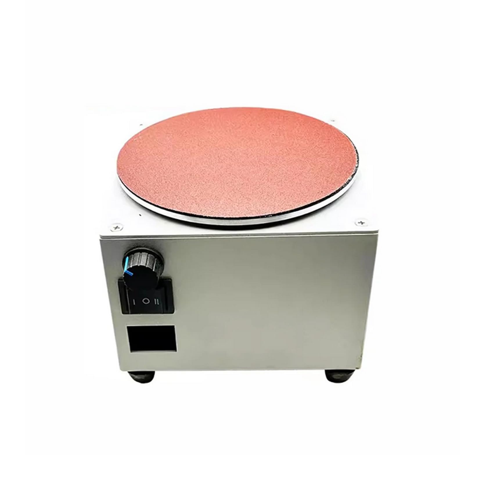 6 Inch Disc Sanding Grinding Polishing Machine Electric Benchtop Sandpaper Knife Sharpener Dual Motor Speed Adjustable Ginder