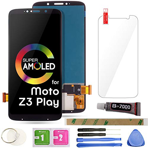 Z3 Play LCD Screen Replacement Touch Display Digitizer Assembly 6.01