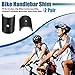 X AUTOHAUX 2 Pair Bike Handlebar Shim 25.4 to 31.8mm Shim Bicycle Handlebar Stem Shim Adapter Size Reducer Sleeve Spacers Clamp Fixed Gear for MTB Road Cycling Aluminum Alloy Black