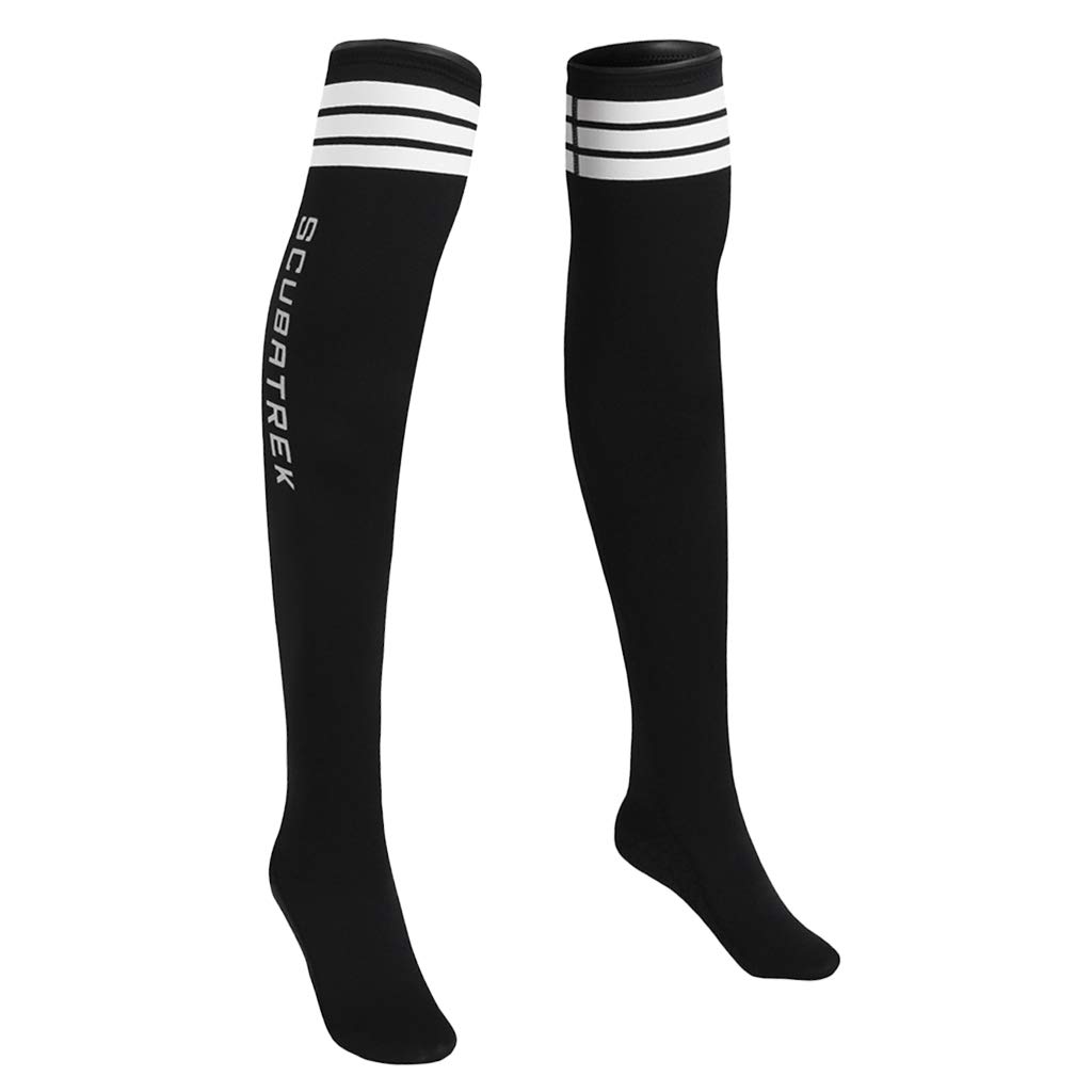 Cuticate Ultra Stretch Long Fin Socks For Scuba Diving Snorkeling