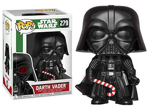 Funko Holiday Star Wars + Pop Protector: Pop! Vinyl Figure (Gift Set Bundled with ToyBop Brand Box Protector Case) (Darth Vader with Candy Cane #279/