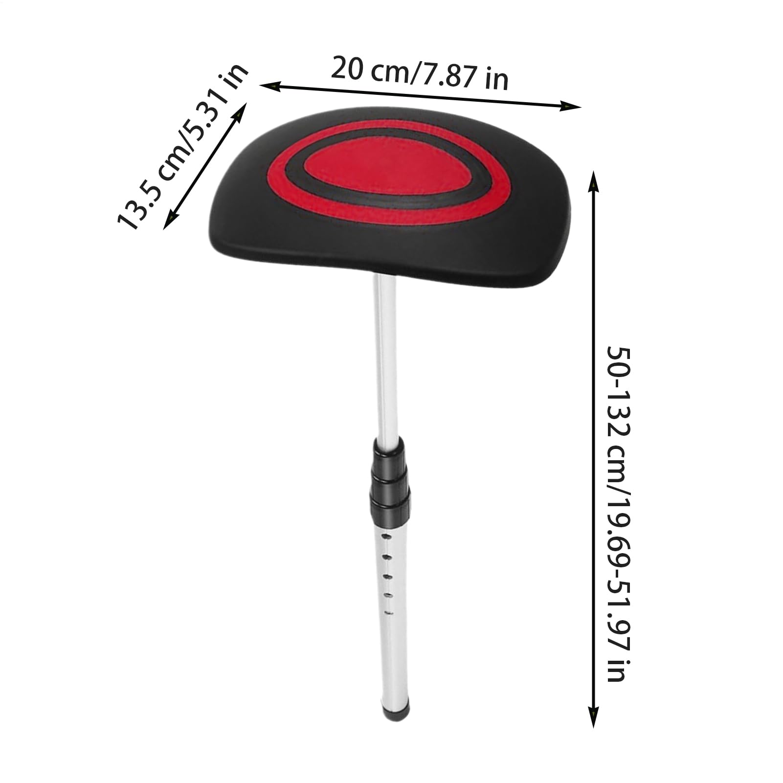 Golf Reisetasche Stützstange, Teleskop Golfschutz für Schläger, Robustes Sportzubehör mit Deckel für Geschäftsreisen Outdoor Flugzeug Golfplatz