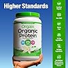 Orgain Organic Vegan Protein Powder, Vanilla Bean - 21g Plant Protein, 6g Prebiotic Fiber, No Lactose Ingredients, No Added Sugar, Non-GMO, For Shakes & Smoothies, 2.03 lb (Packaging May Vary)