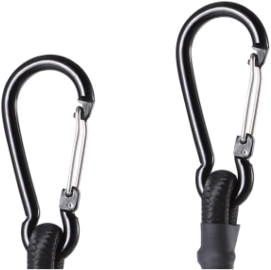Bungee Cords with Carabiner Hooks 11Pcs(24" 8Pcs+60" 3Pcs)