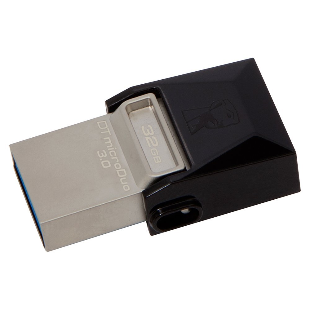 Kingston DTDUO3/32GBCR - Memoria USB 3.0 (32 GB, DT MicroDuo, con microUSB)
