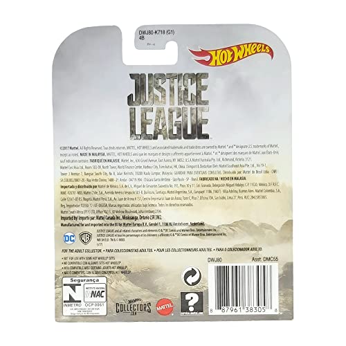 Hot Wheels Justice League Batmobile Vehículo miniatura 2
