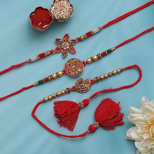 Buy elkart New Premium Combo Of 3 Rakhi For Brother, Bhaiya, kids