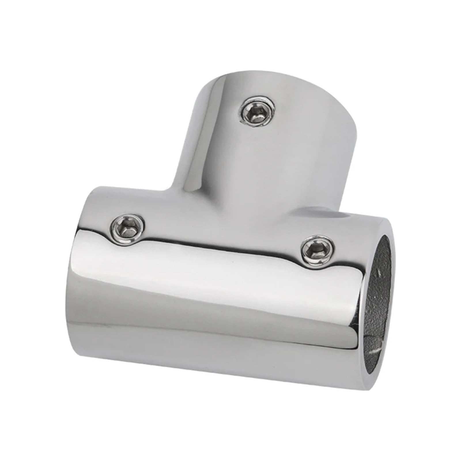 2 PZ 22/25/30/32mm 90 Gradi Tubo Connettore Barca in Acciaio Inox 316 Corrimano Tee Marine 3-Way Raccordi Hardware per Imbarcazioni