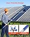 Imagen de VEVOR Kit de Limpieza de Paneles Solares con Pértiga Telescópica 7