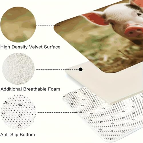 Tapete de cocina transpirable Smiling para evitar salpicaduras en el suelo 7