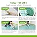 SPMG Glaze Luxe Self-Leveling Epoxy Floor Paint, High-Gloss Marble Effect, Quick-Dry, Wear-Resistant, Anti-Slip Coating for Indoor and Outdoor Floors，60 Sq Ft epoxy sand self leveling paint