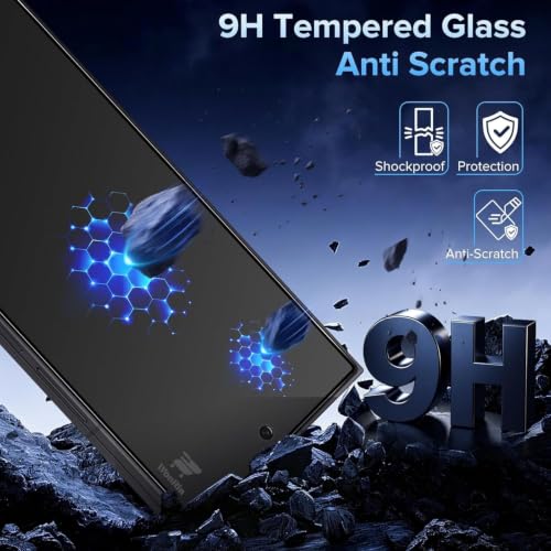 Image of Pack 1- Matte Screen Glass Protector for Samsung Galaxy Z Fold 8 Ultra 5G Matte Tempered Glass Edge to Edge [Anti-FingerPrint | Anti-Glare] - installation Kit