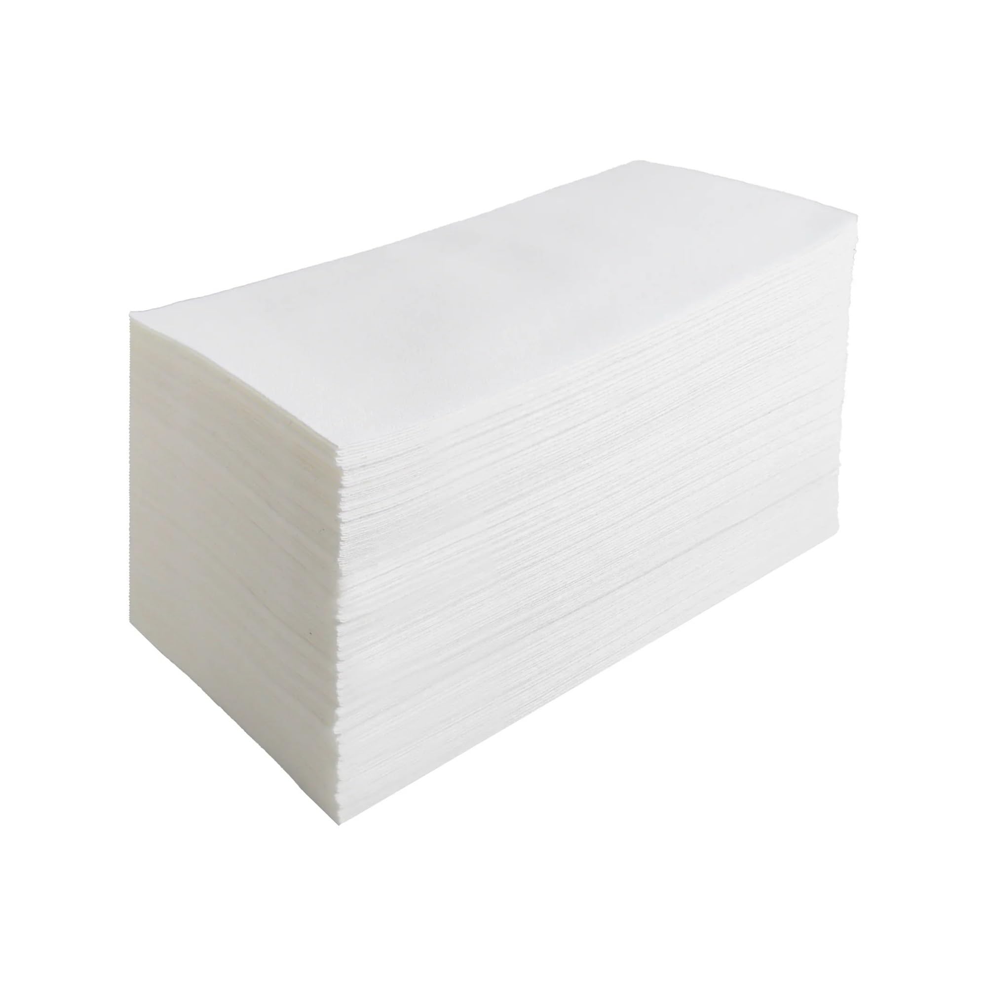 50PCS White Linen-Feel Dinner Napkins 7.87 * 15.75inch,Eco-Friendly Disposable Prefolded Premium Soft For Wedding/Party/Events