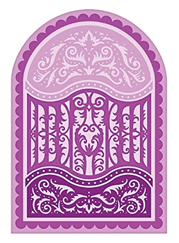 Heartfelt Creations Cut & Emboss Dies Scal Flrsh, Scalloped Flourish #TOP1
