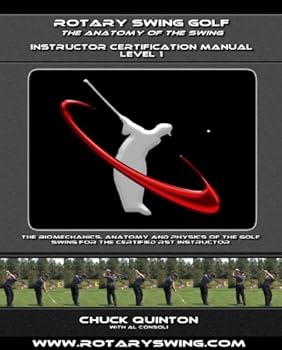 Perfect Paperback Rotary Swing Tour Golf Instructor Certification Manual Book