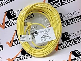 RADWELL VERIFIED SUBSTITUTE 7021244-SUB Plug, 22AWG 10M, Substitute for Sick 7021244, Female Right Angle, 4 Pole, Cord Set, M12