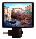 Italy Night Light, Gondola, Venice, Italian, Destinations