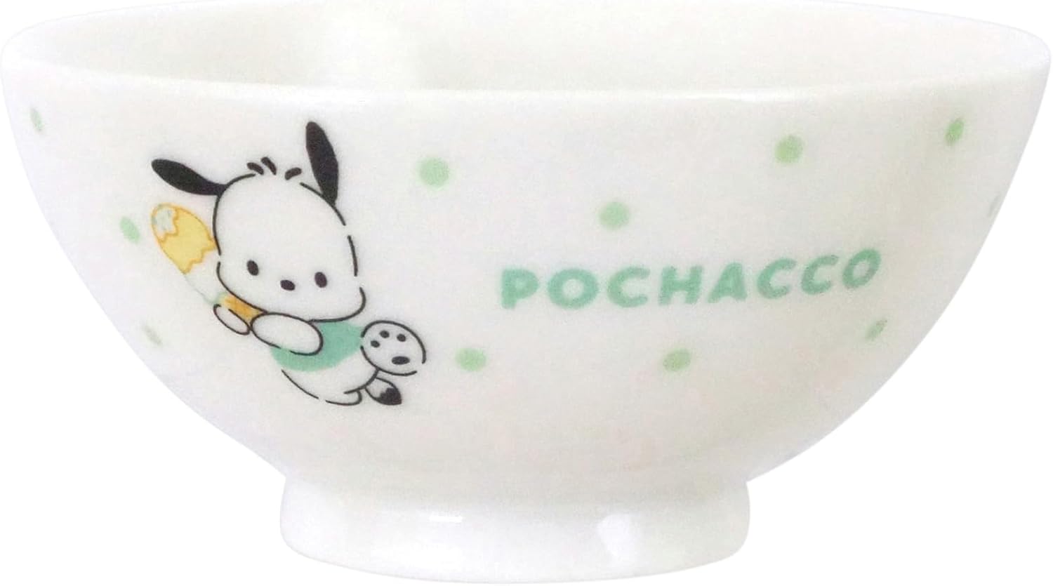Sanrio 335124 Pompompudding Mug, Medium, Approx. 9.1 fl oz (280 ml), Microwave Safe, Dishwasher Safe, Characters Sweets & Dots, Made in Japan