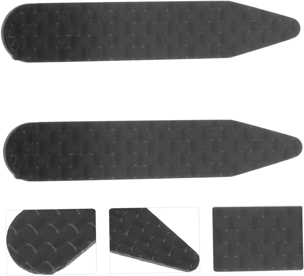 2pairs Collar Stays for Men and Bend-resistant Shirt Collar Inserts for Wear Easy to Use and Convenient