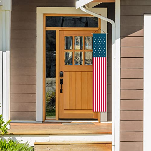 4Th Of July Decorations Outdoor, Hanging Patriotic Vertical American Flag Banners Door Porch Signs, Red White And Blue Decorations For Fourth Of July Memorial Day Independence Day Decor(Usa Flag) #TOP7