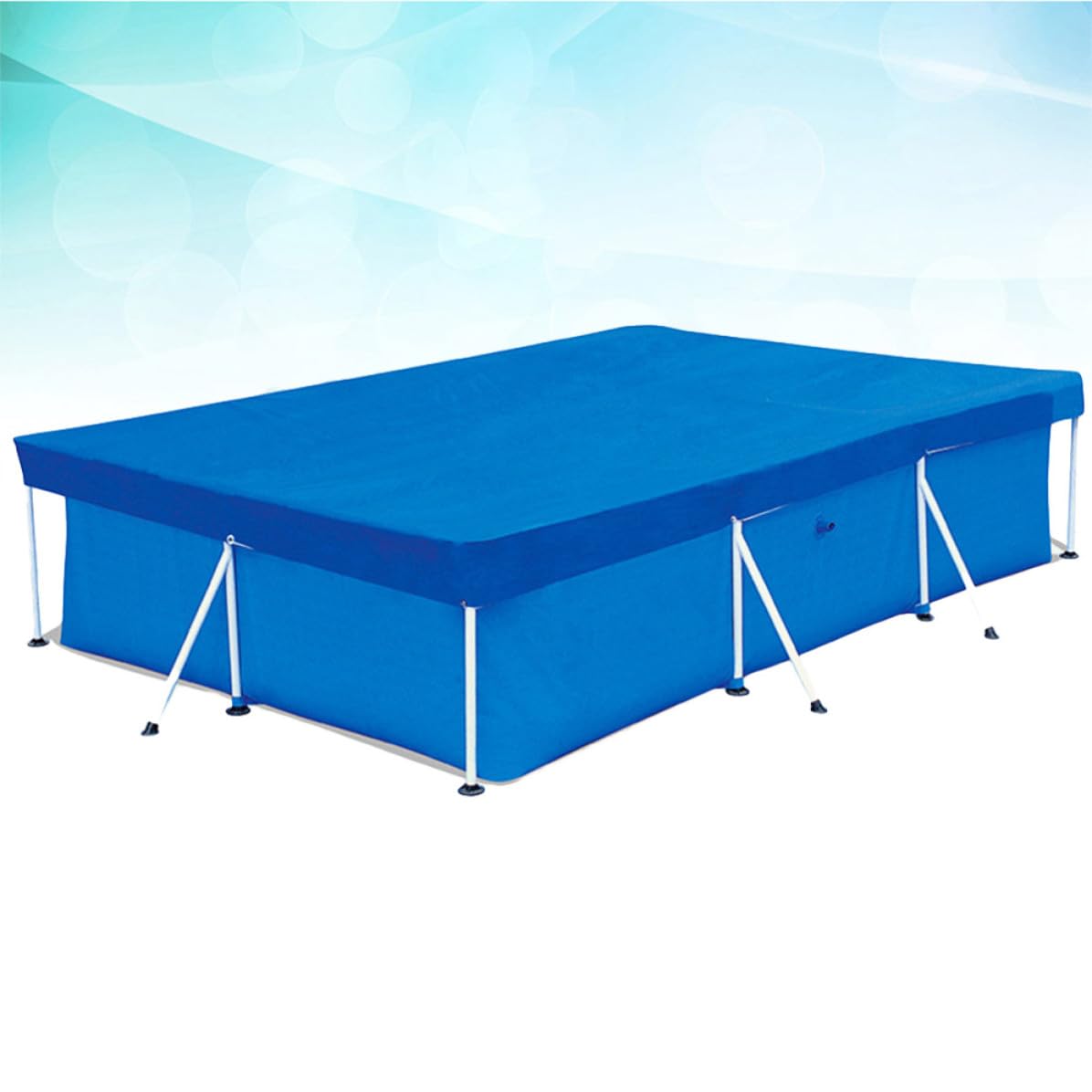 Cubierta Inflable E para PE Azul de Piscina Piscina Estructura