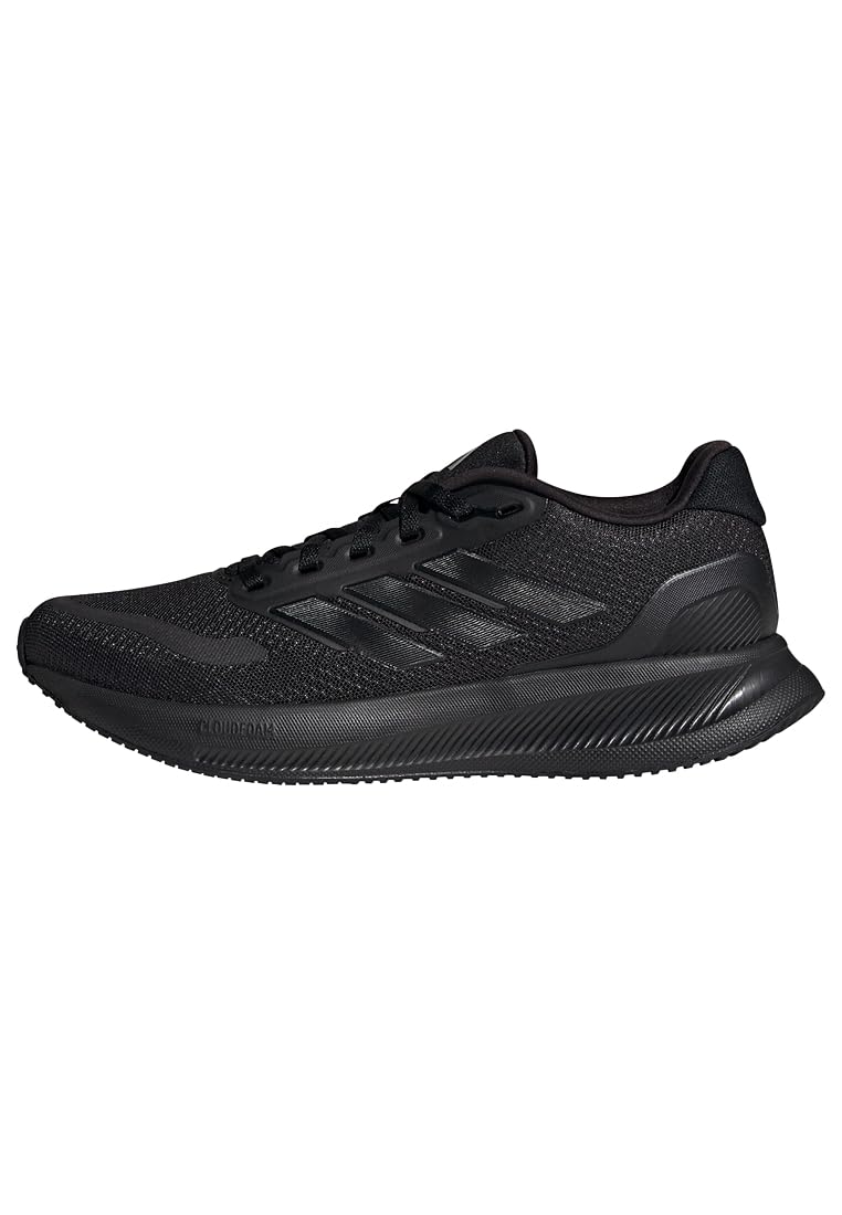 adidas Mujer Runfalcon 5 Running Shoes, Core Black/​Core Black/​Core Black, 43 1/​3 EU