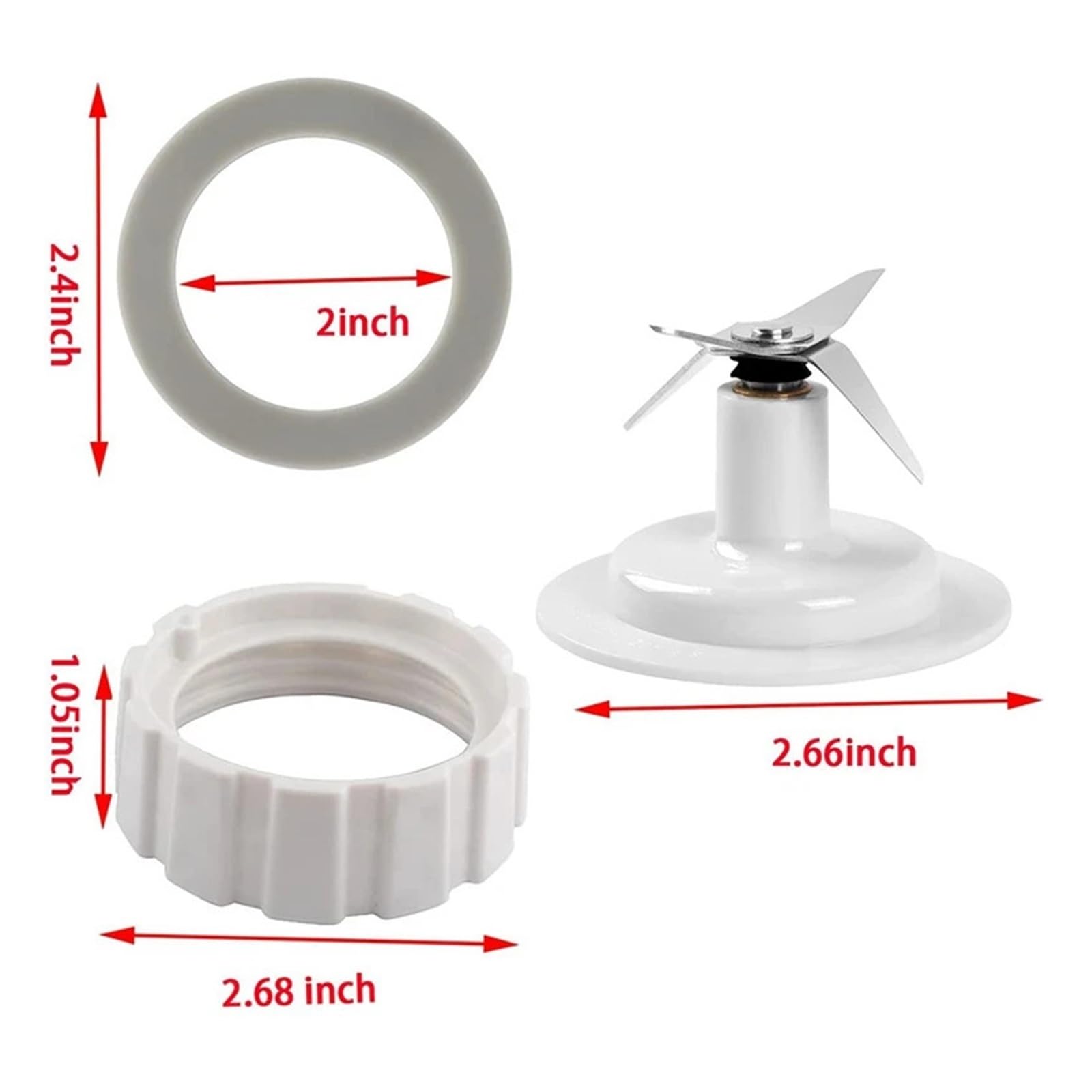 Kit de lames de mixeur compatible avec Hamilton Beach