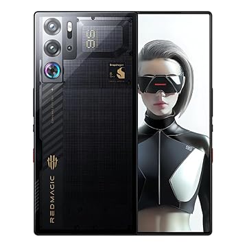 REDMAGIC 9S Pro Smartphone 5G, teléfono para juegos de 120Hz, pantalla completa, cámara debajo de la pantalla, teléfono Android de 6500 mAh, Snapdragon 8 Gen 3, 12+256GB sleet (6GB+512GB / Cyclone)