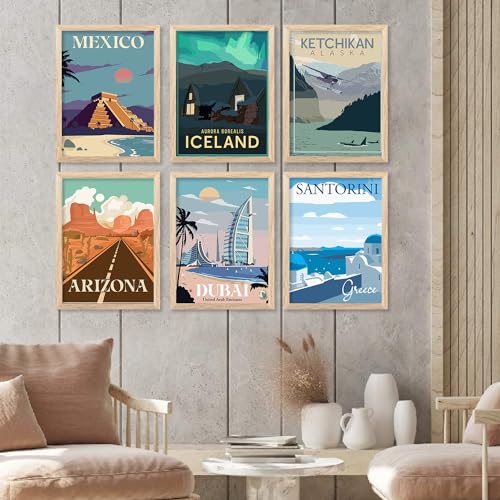 Kalit Kala Decor Paintings for wall decoration with frame | Travel city...