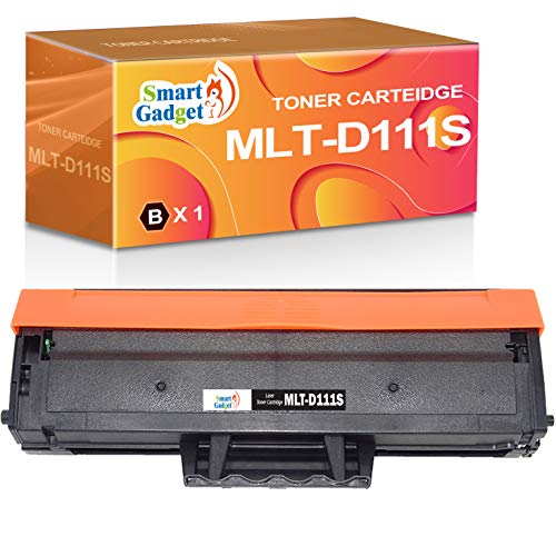 Smart Gadget Compatible Toner Cartridge 111S MLT-D111S D111S MLTD111S | Use with Xpress SL-M2020W SL-M2070FW SL-M2020W SL-M2024W SL-M2070W M2022W Printers | 1 Pack Unit