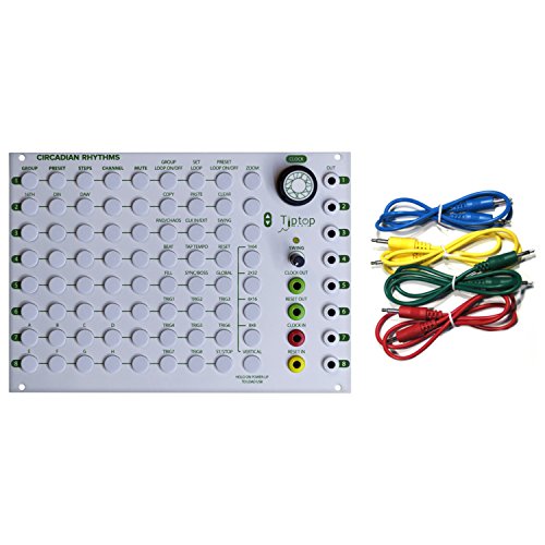 Tiptop Audio Circadian Rhythms Grid Sequencer w/ 4 Cables