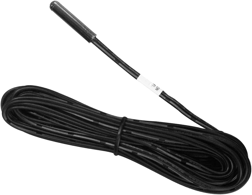 WarmlyYours FH-BACKUP-SENSOR Floor Sensor, Black, 10K Ohms, 15 Ft.