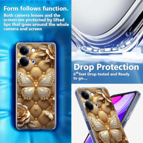 Image of Fashionury Back Cover Case Designer Flexible Soft Back Case Cover for Vivo Y11 5G -D1286