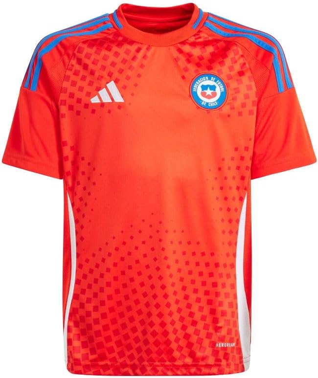 adidas Youth Chile Home Jersey 24/25 (Active Red)
