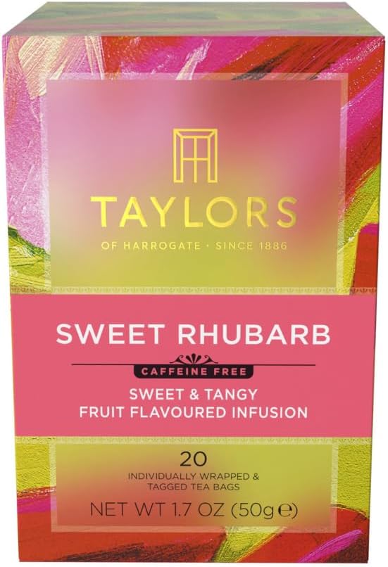 Sweet Rhubarb Infusion, 20 Teabags