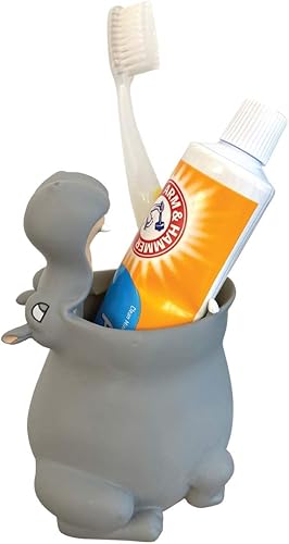 Lily's Home - Soporte para cepillos de dientes para niños Organizador de cepillos de dientes  Soporte de silicona duradero para cepillos de dientes