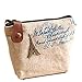 Popular High Quality Ladies Retro Classic Nostalgic Sackcloth Coin Case Purses