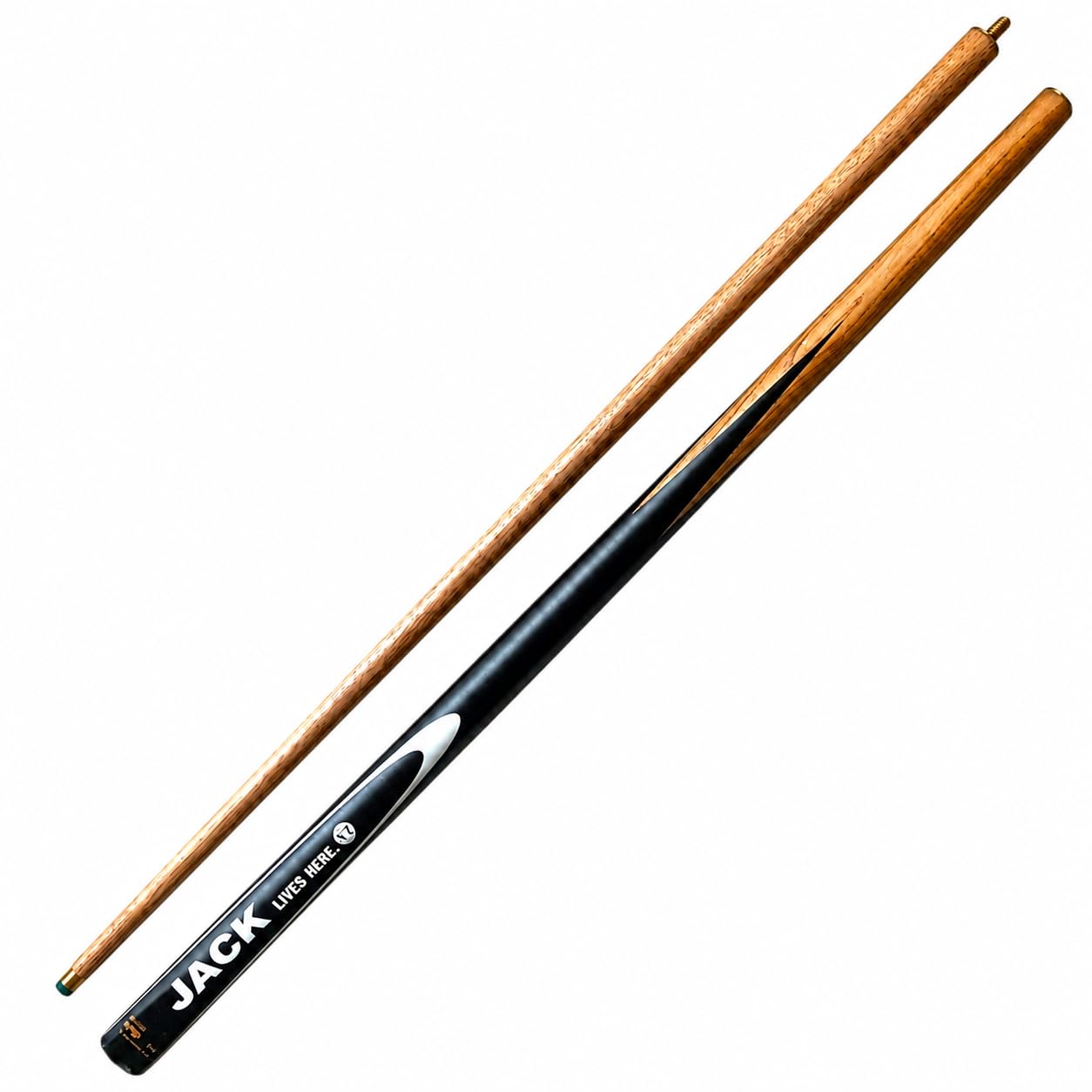 Zon Ex Professional Pool Cue Stick || Two-Piece Design || Black and White Gradient || 9 mm Tip || Tournament Grade-image-38
