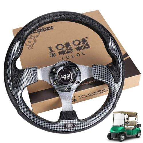 10L0L Golf Cart Steering Wheel, Generic of Most Golf cart EZGO Club…