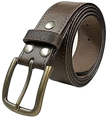 Type A2 W Buckle - Dark Brown