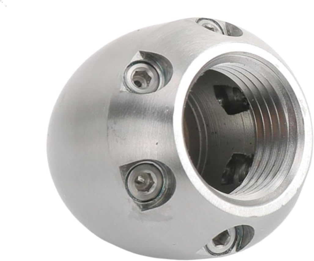 Sewer Jet Nozzle 1/2 inch Quick Connector for Drain Cleaner Hose Cleaning Tips and Supplies(50L)