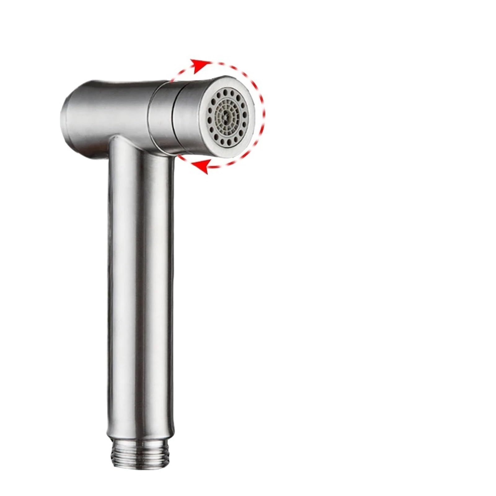 304 Stainless Steel Handheld Bidet Spray Shower Toilet Shattaf Sprayer Douche Faucet Brushed Nickel