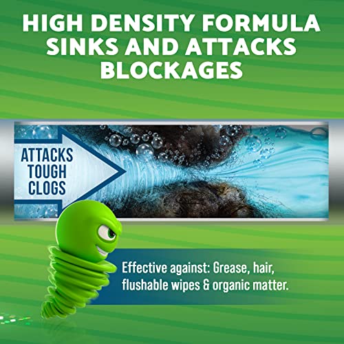 Green Gobbler Main Line Drain Opener & Toilet Clog Remover, Odorless