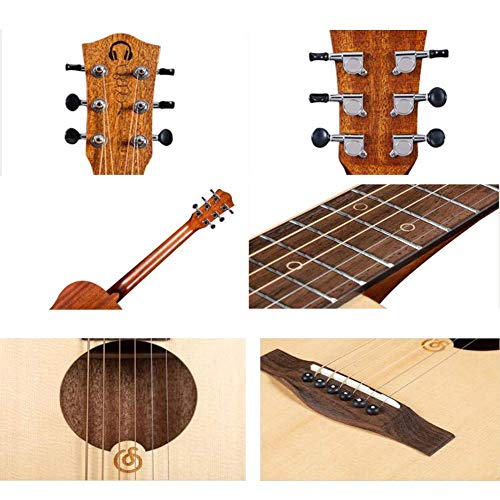 DYB Guitare Acoustique 36 Pouces Ballade de Guitare Classique Teens Fingerstyle Concert Instrument de Musique pour… - Les Beatles, Paul McCartney, John Lennon, RIngo Starr, George Harrison DYB Guitare Acoustique 36 Pouces Ballade de Guitare Classique Teens Fingerstyle Concert Instrument de Musique pour… – Image 5