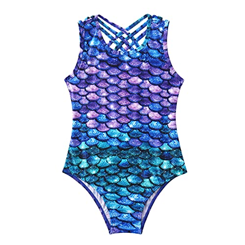 TiaoBug Costumi Interi Bambina Mare Costume da