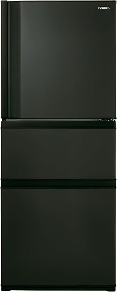 TOSHIBA(東芝) 冷蔵庫 幅60.0㎝ 294L GR-Y29SC(KZ) 3ドア 右開きタイプ 野菜室がまんなか Ag+低温触媒 除菌 脱臭 3段冷凍室 マットチャコール - 1