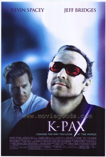 K-PAX Poster Movie B 27x40 Kevin Spacey Jeff Bridges Mary McCormack