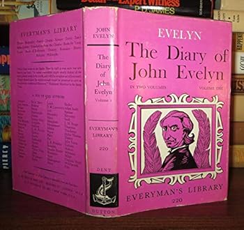 Hardcover THE DIARY OF JOHN EVELYN Volume One Book